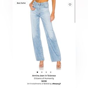 Aninna Jean citizen of humanity size 27